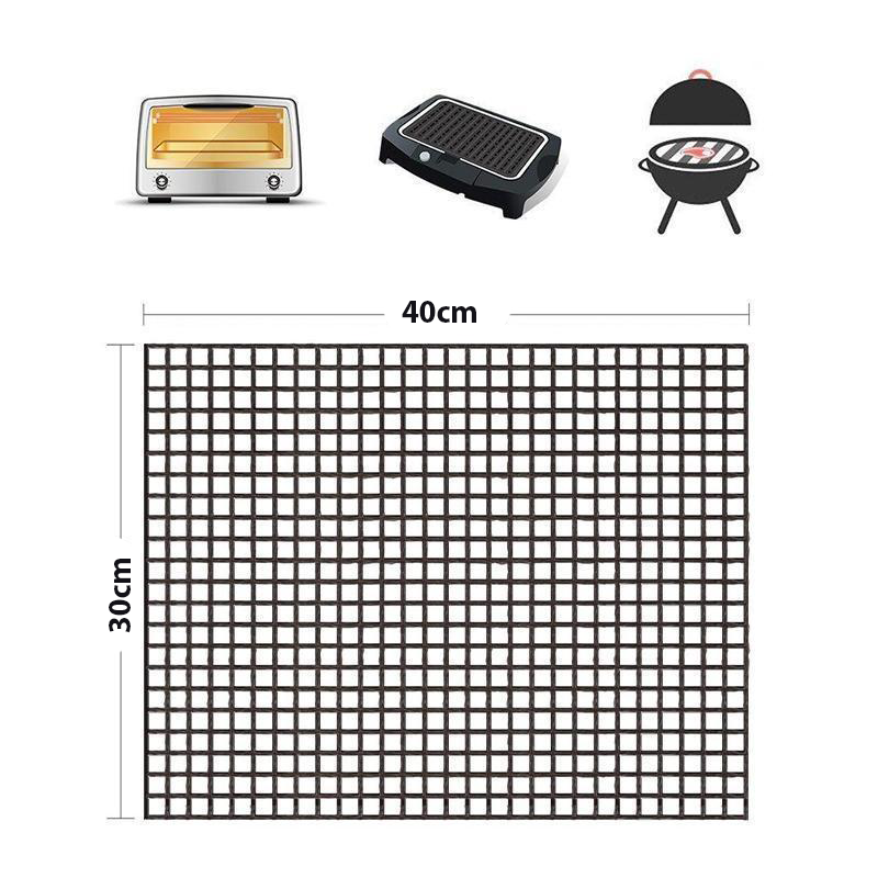 GRILLAT™: Non-Stick BBQ Grill Mesh Mat