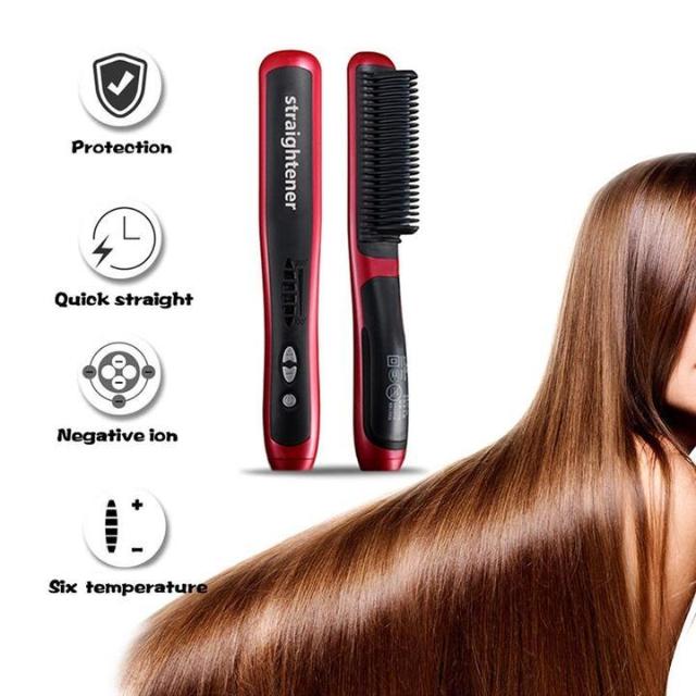 LISSY™ : Electric Hair Straightener Brush