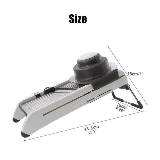 PROMANDO™  : Adjustable Mandoline Slicer Professional Grater