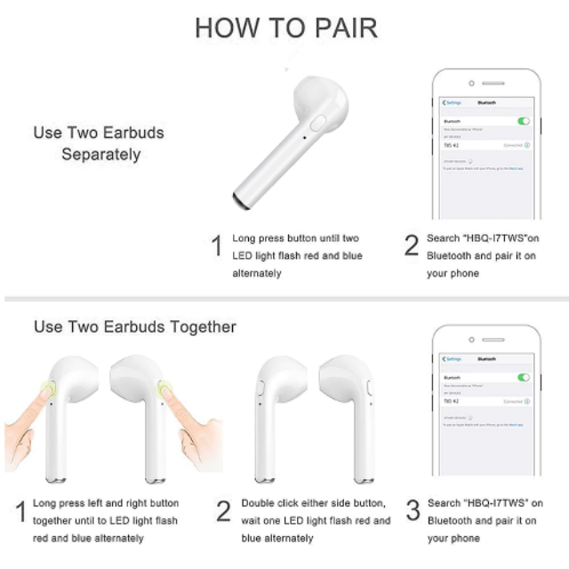 NOWIRE™ : Wireless Bluetooth Ear-Pods