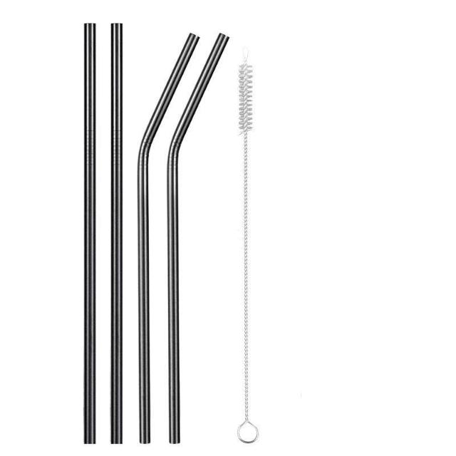 ECOSTRAW™ : Stainless Steel Reusable Drinking Straws