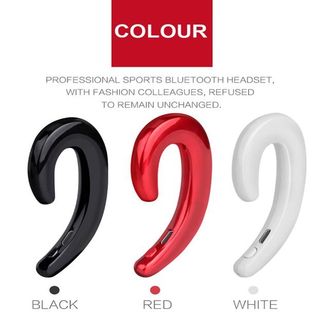 INTELIXY™ : Bone Conduction Earhook Wireless Bluetooth Earphone