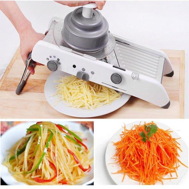 PROMANDO™  : Adjustable Mandoline Slicer Professional Grater