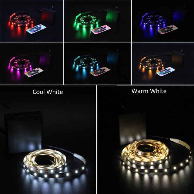 LEDECO™ : Color Changing LED Light Strip with Remote Control (16 Feet)