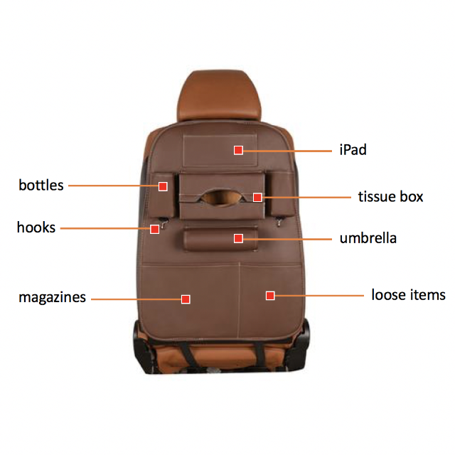 The Ultimate Car Back Seat Organizer