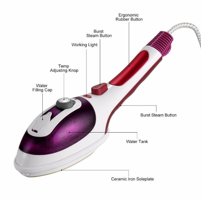STIRON™ : Portable Handheld Steam Iron