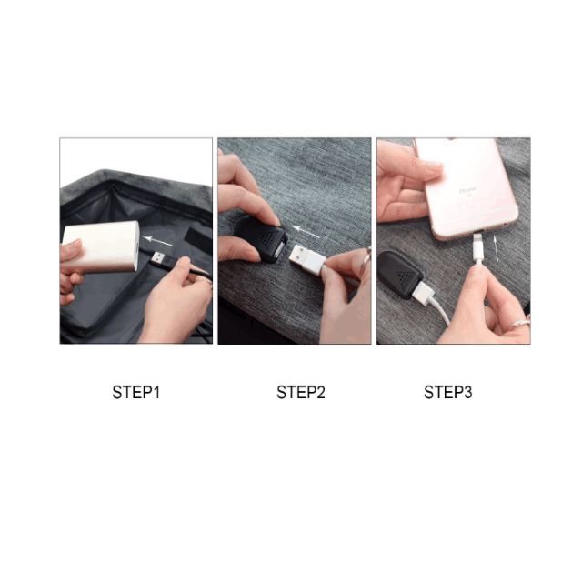 Anti Theft Backpack with USB Charger Port