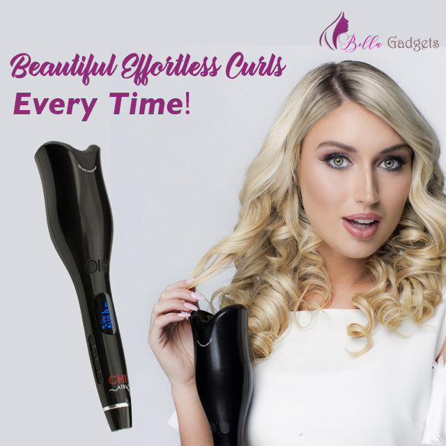 SPINCURL™ : Air Spin & Curl Ceramic Rotating Hair Curler
