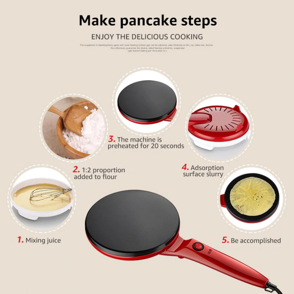 CREPY™: Electric Crepe maker