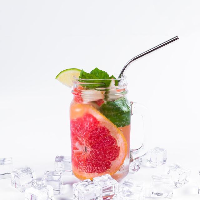 ECOSTRAW™ : Stainless Steel Reusable Drinking Straws