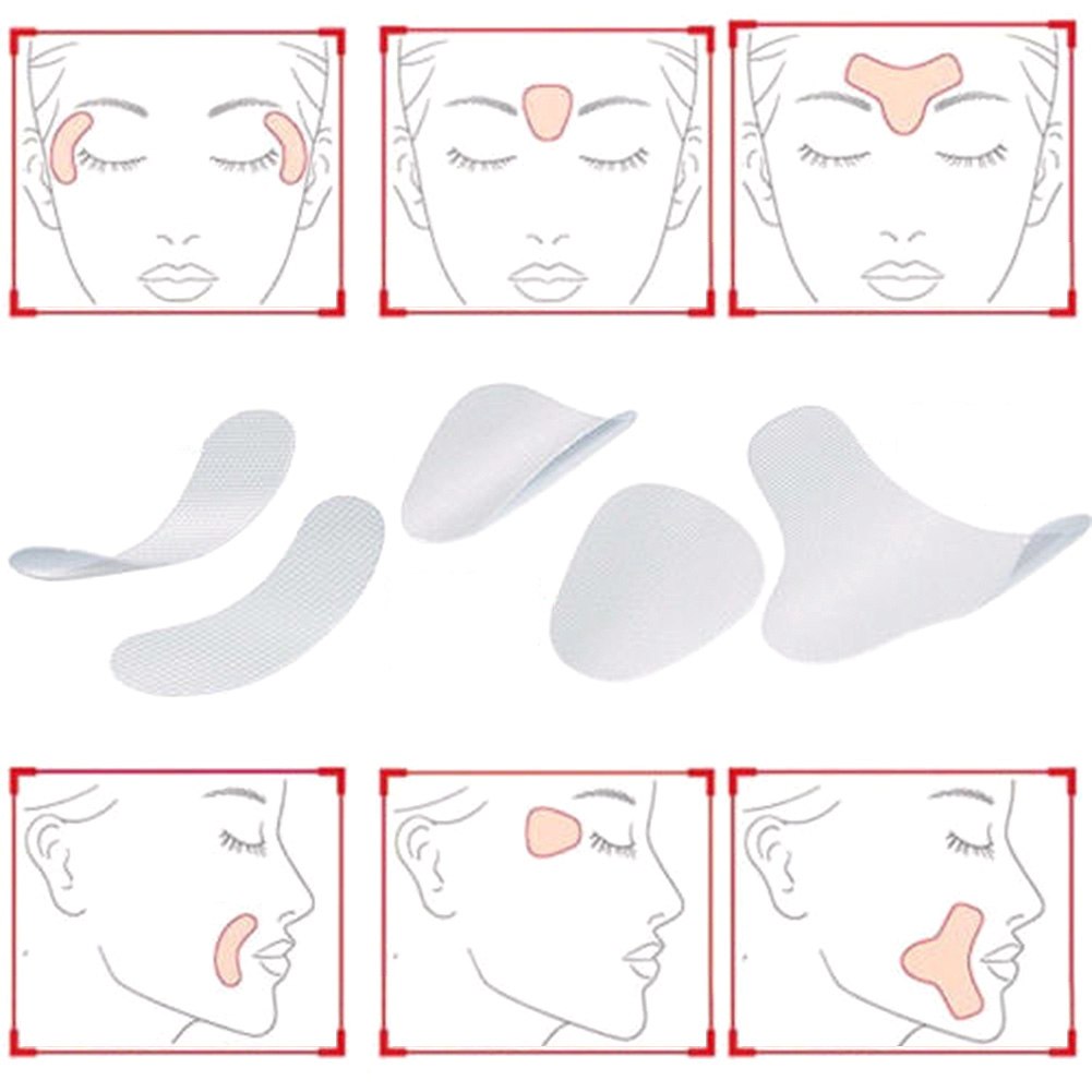 Ultra Thin Facial Lift Patches for Wrinkles & Lines (3 Types)