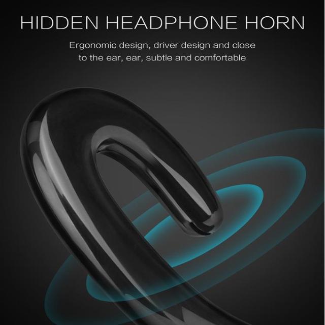 INTELIXY™ : Bone Conduction Earhook Wireless Bluetooth Earphone
