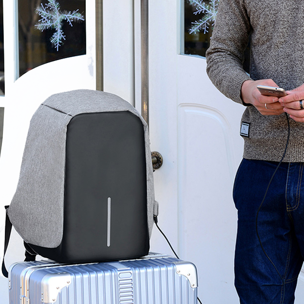 Anti Theft Backpack with USB Charger Port