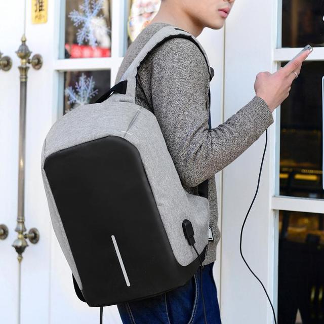 Anti Theft Backpack with USB Charger Port