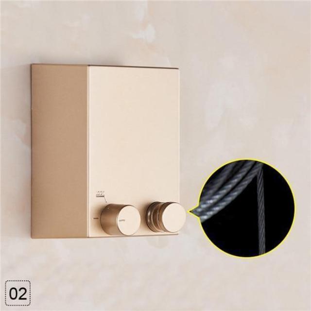 CLODRY™ : Telescopic Stainless String Invisible Clothesline