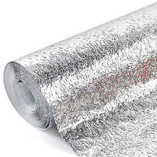 Oil-Proof Waterproof Aluminum Foil Kitchen Sticker (5m)