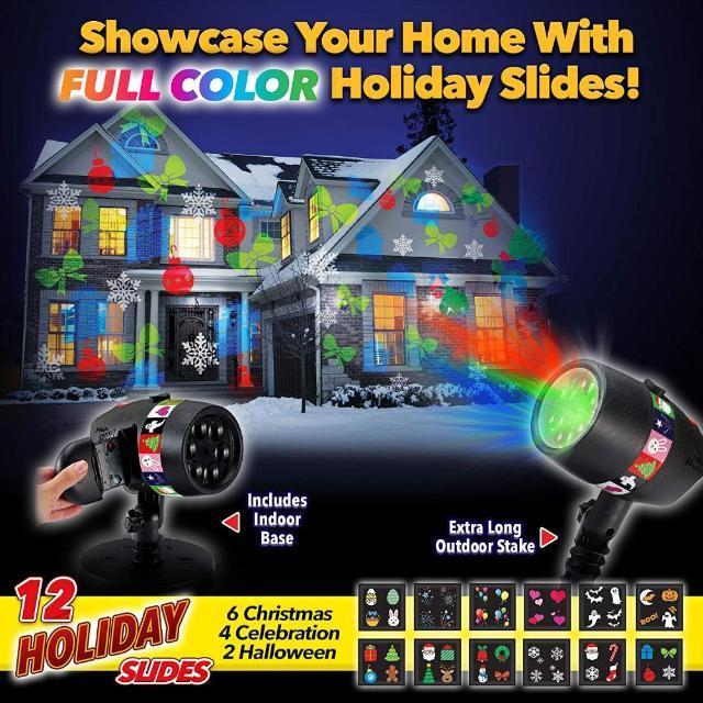 LEDShow™ : Slide Show LED Projector Decorator