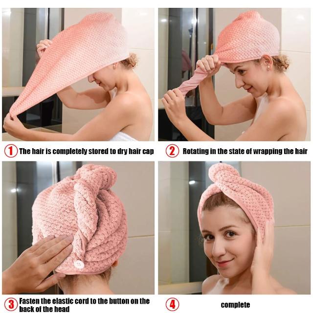 DRYUP™ : Quick-Drying Hair Towel