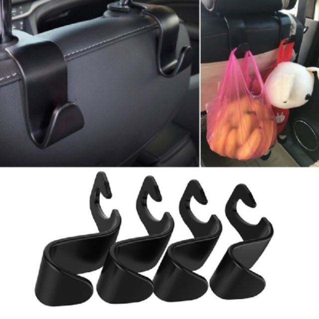 HOOKAR™ : Car Back Seat Headrest Hooks (4 PCS)