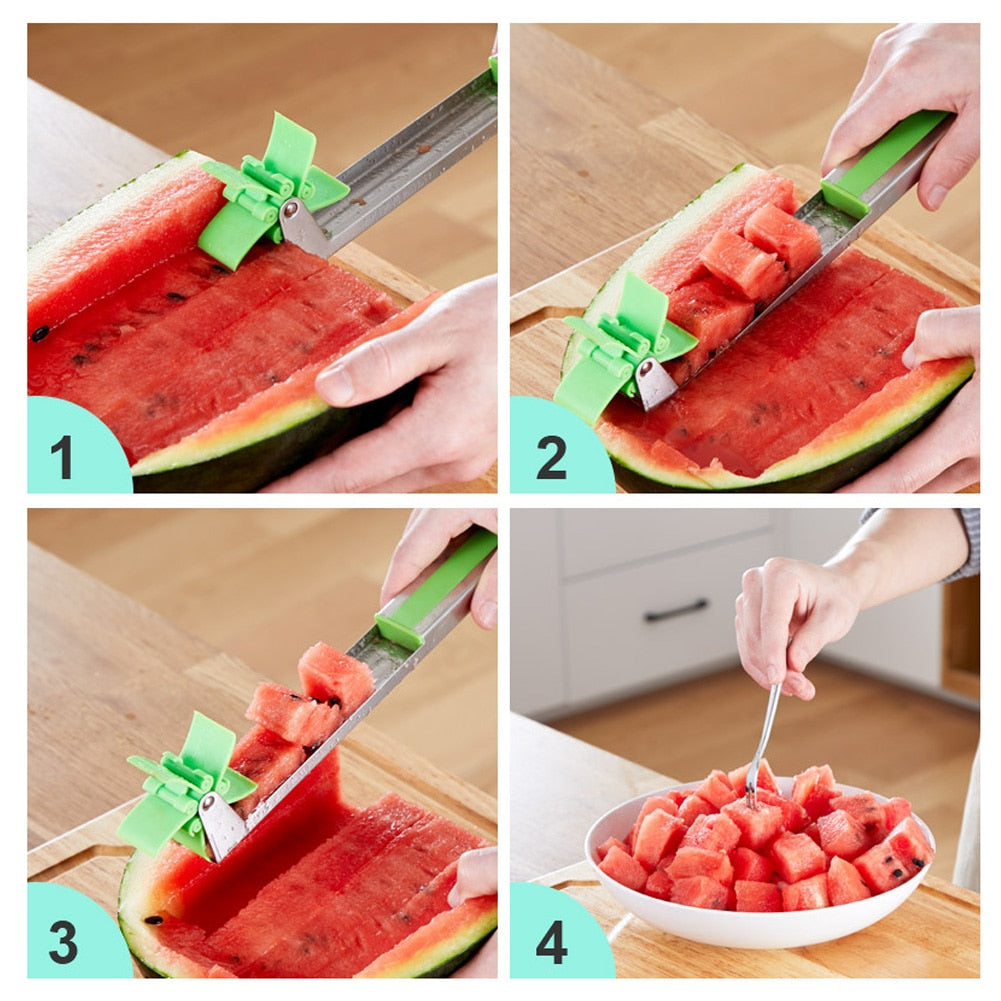 SLICY™: Watermelon Windmill Slicer