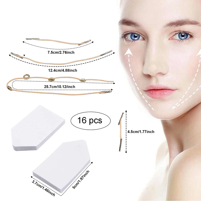 LIFTAP™ : Invisible Thin Face Lift Tapes - 16 pieces