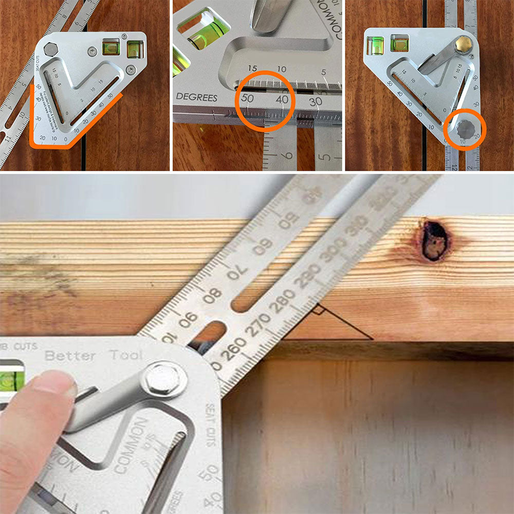 WODLER™: Multifunctional Carpentry Ruler Tool – Affinity Cart