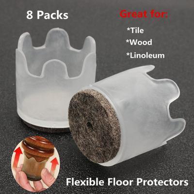 Furniture Feet Floor Protector Caps (10 sets)