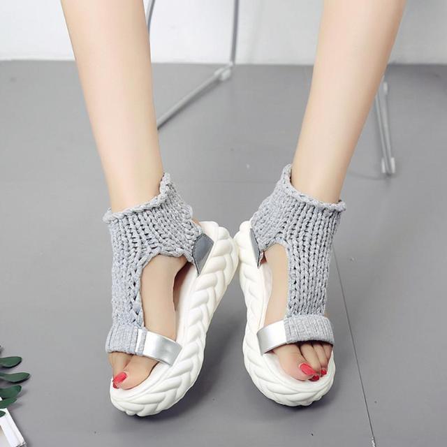 SUMSAN™ : Knitted casual-chic sandals