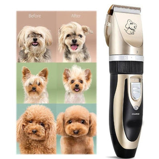 GROOMY™ : Cordless Pet Hair Clipper Set