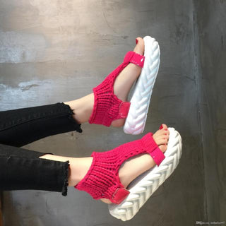 SUMSAN™ : Knitted casual-chic sandals