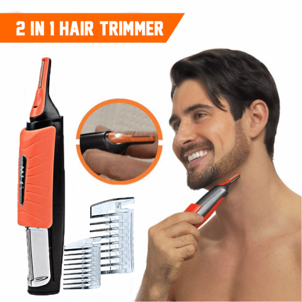Switchblade Shaver Grooming Remover Hair Trimmer 2 in 1